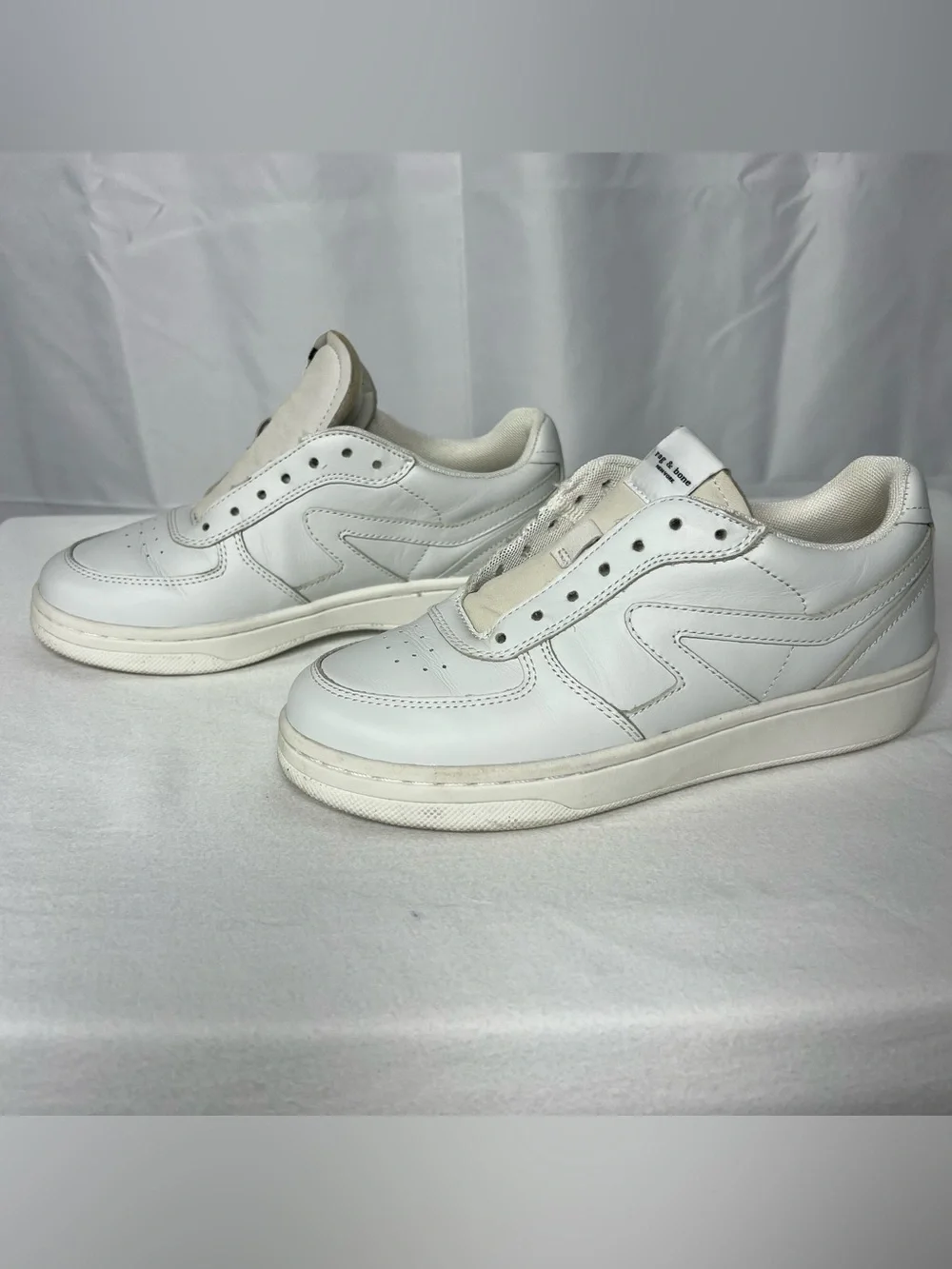 Rag & Bone Retro Court Leather Sneakers.
